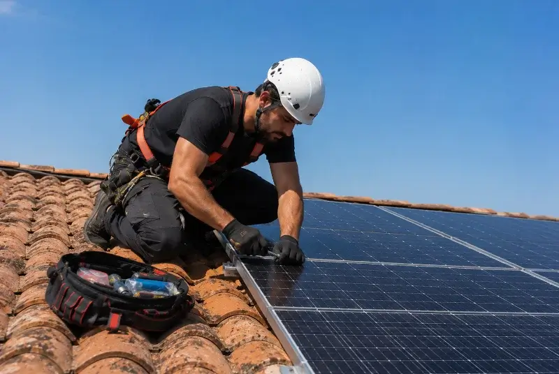 Maintenance et monitoring de panneaux solaires à Causses-et-Veyran