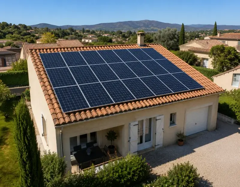 Prime à l'autoconsommation panneaux solaires Causses-et-Veyran — aide financière de l'État
